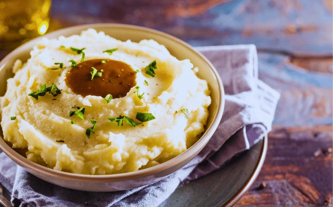 Fish & Sweet Potato Mash